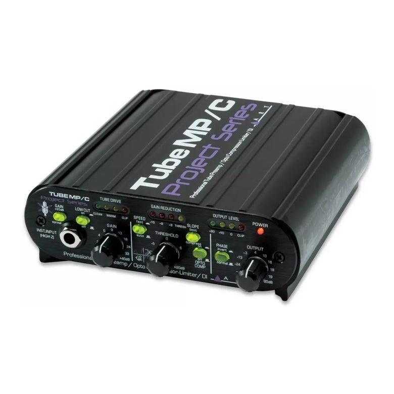 ART Pro Audio Tube Preamp/Compressor with Universal Power Supply