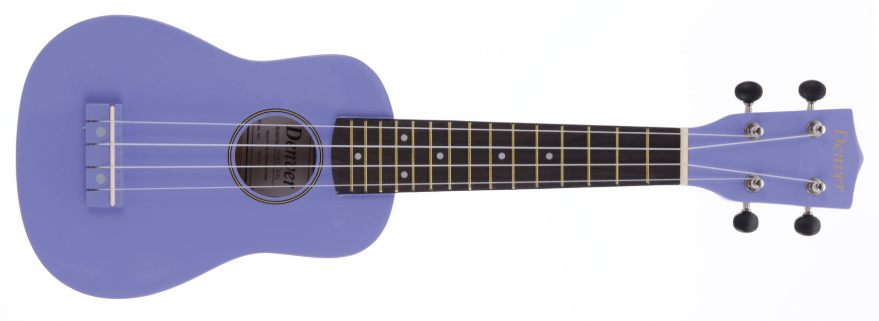 Denver DUKE-PPL Soprano Ukulele - Purple