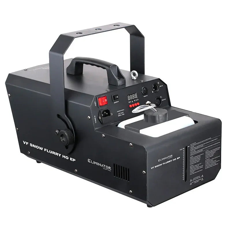 Eliminator Lighting VF Snow Flurry HO EP 1250W Snow Machine with Remote