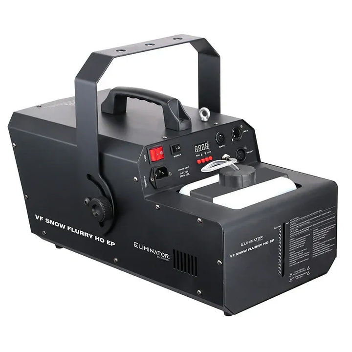Eliminator Lighting VF Snow Flurry HO EP 1250W Snow Machine with Remote