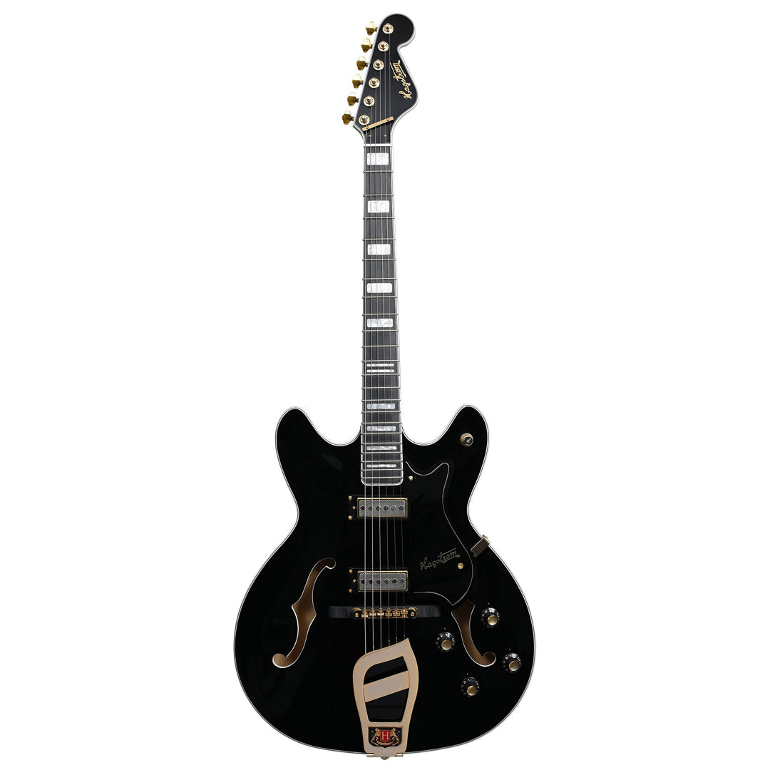 Hagstrom  67 Electric Guitar (Black Gloss) VIK67-G-BLK