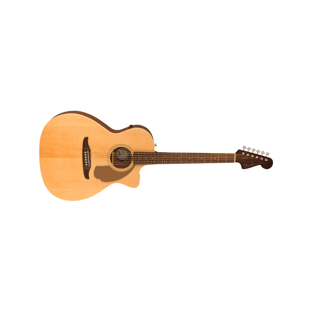 Fender California Series Newporter Player Walnut Fingerboard  Gold Pickguard - Natural