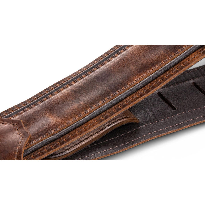 Taylor Fountain Strap, Leather, 2.5" - Weathered Brown
