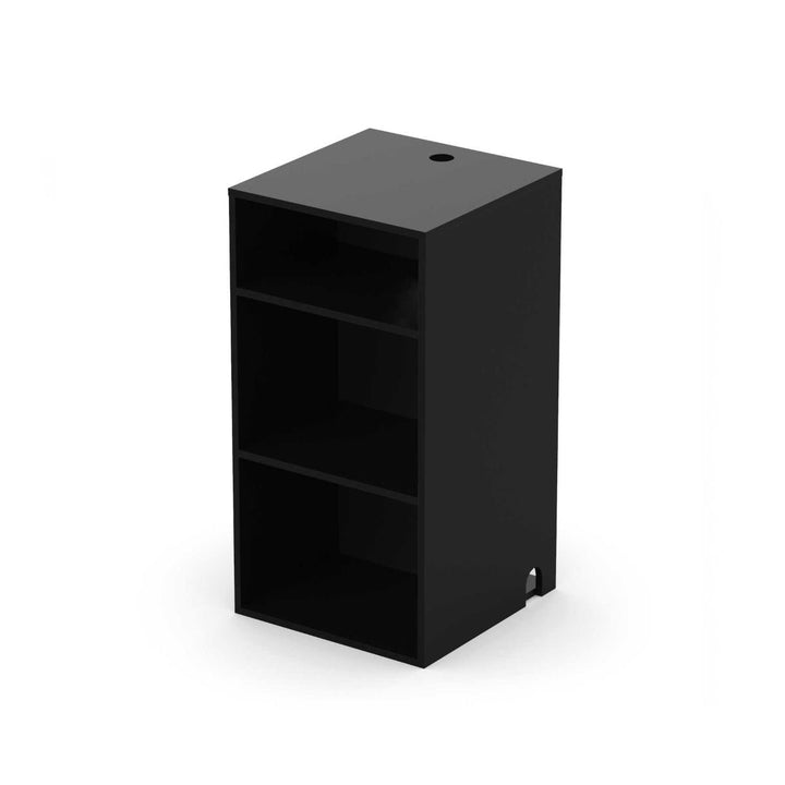 Glorious Modular Mix Rack HiFi Monitoring Station w/ Vinyl Storage - Black