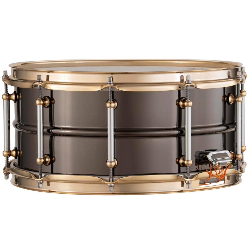 Pearl STHNSF1465 Pearl Limited Edition Black Nickel over Brass Sensitone Snare Drum