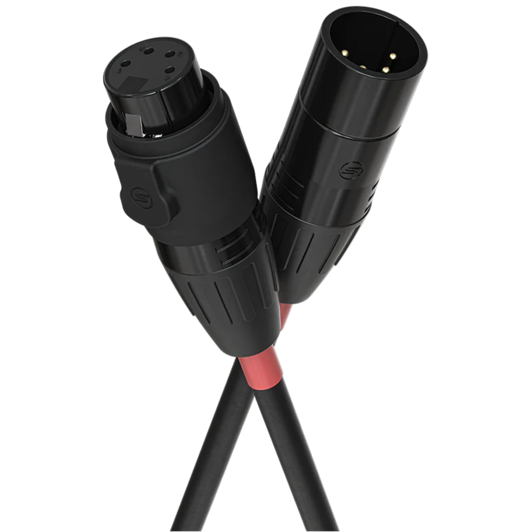 Chauvet Pro RIGLINK-XLR4-18IN RigLink 4-Pin XLR Cable, IP65-Rated - 18"