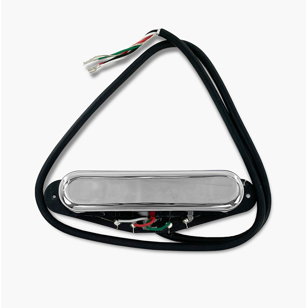 Allparts RZR-10032 Razor® Hihō Hidden Gem Single-Space Stacked Humbucking Neck Pickup For Telecaster® - Chrome