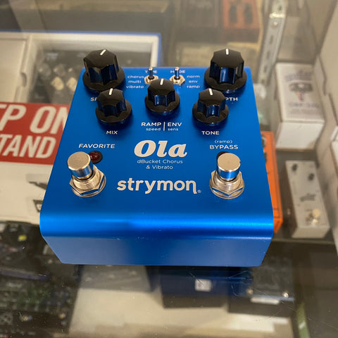 Strymon - Ola / D Bucket Chorus & Vibrato - w / Factory Box & User