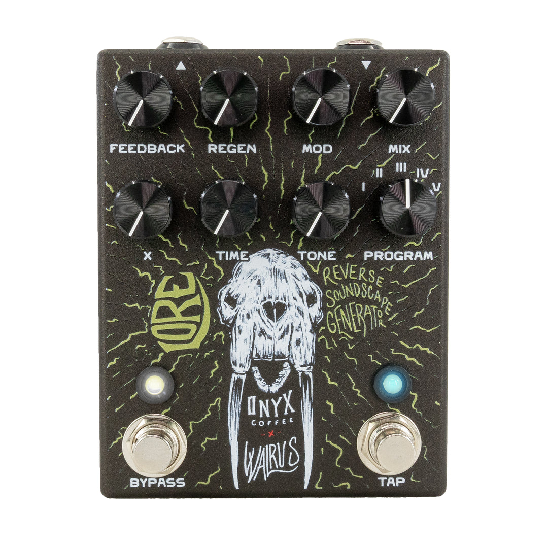 Walrus Audio Lore (Onyx Edition) Reverse Soundscape Generator Guitar Pedal