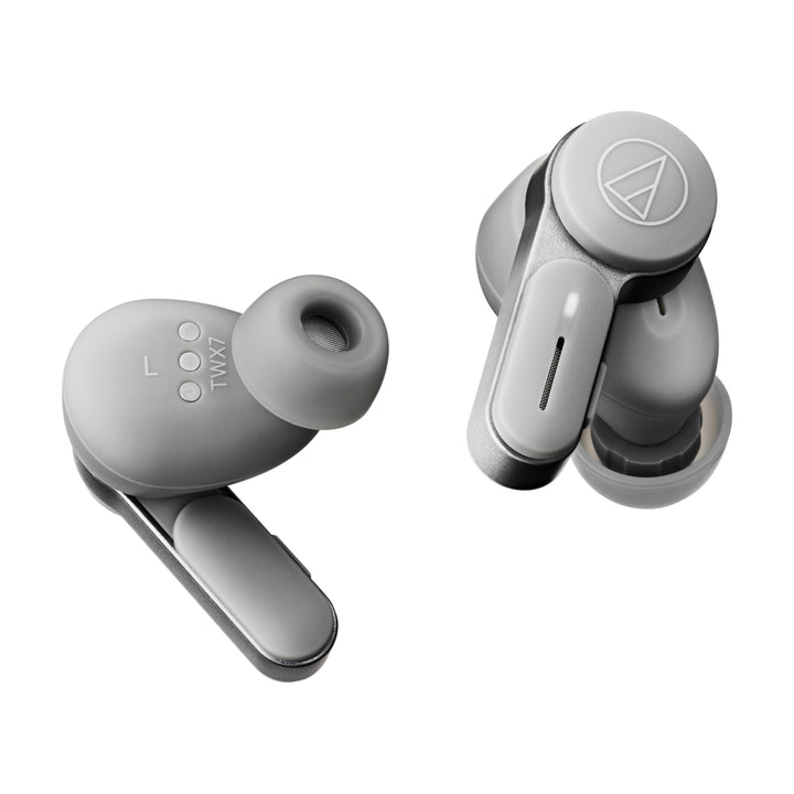 Audio-Technica ATH-TWX7 Wireless In-Ear Headphones (Grey)