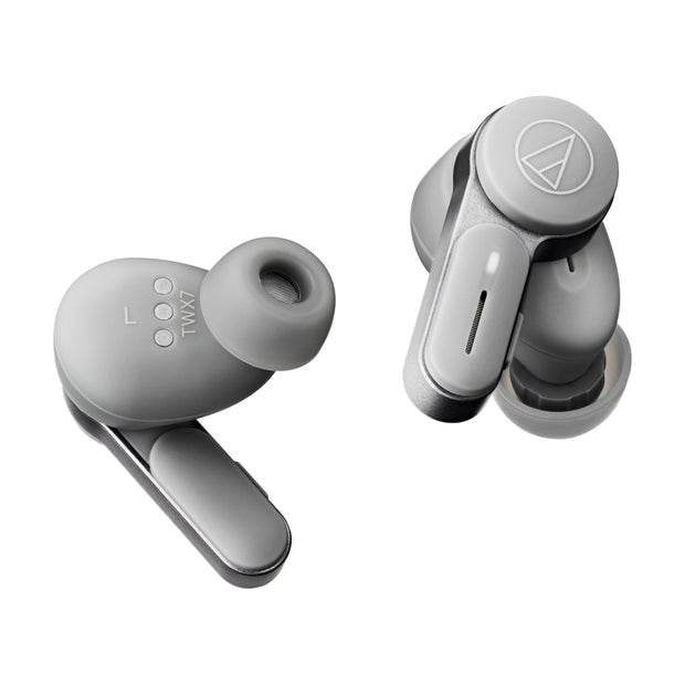 Audio-Technica ATH-TWX7 Wireless In-Ear Headphones - Grey – Music