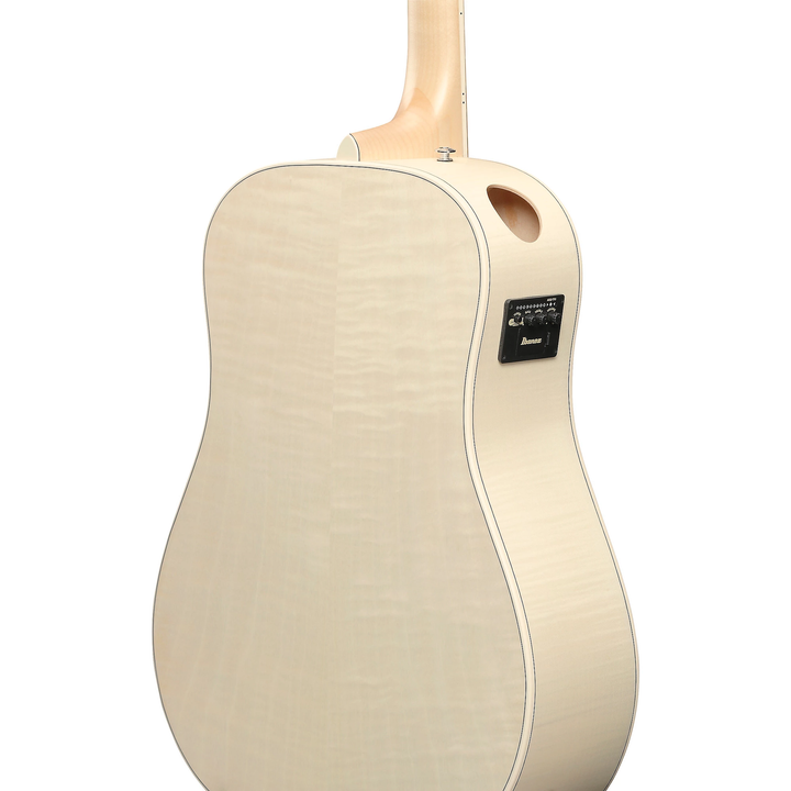Ibanez AAD77M1EOAW Grand Dreadnought Acoustic-Electric Guitar Open Pore Antique White