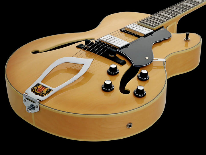Hagstrom Hj500-nat Jazz Electric Guitar - Natural