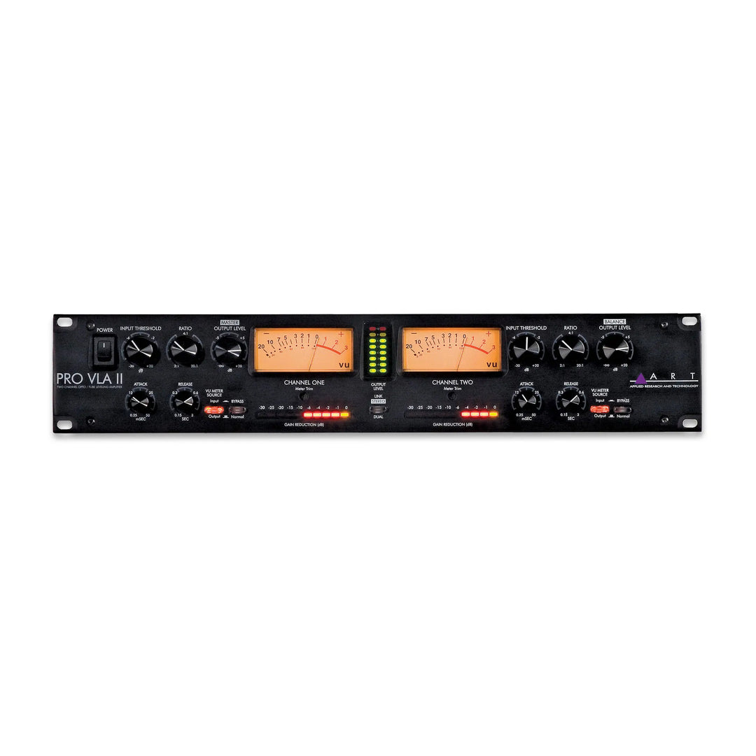 The ProVLA II is a tube driven Vactrol-based Compressor / Leveling amplifier designed to excel in any professional audio environment. Superior performance and an incredible tone makes the ProVLA II and indispensable tool for tracking, mixing, mastering, dynamic control of live sound sources or for use in broadcast audio.