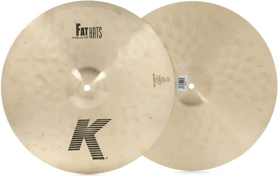 Zildjian 15 K Zildjian Fat Hat - Bottom