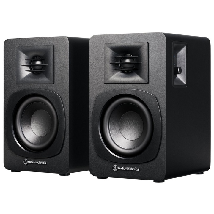 Audio-Technica AT-SP3X Powered Bookshelf Speakers - Pair