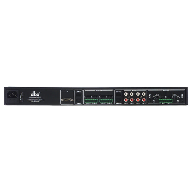 DBX 641 6x4 Digital Zone Processor - 6 Inputs (2 Mic/line + 4 stereo line), no front panel control