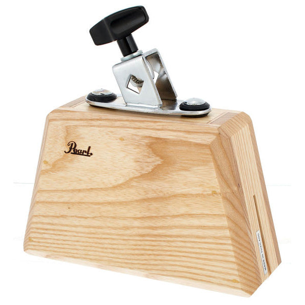 Pearl PAB-50 AshTone Wood Block with Holder - Large