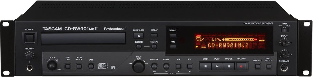 Tascam Professional Cd Recorder with Slot Load Cd Tray