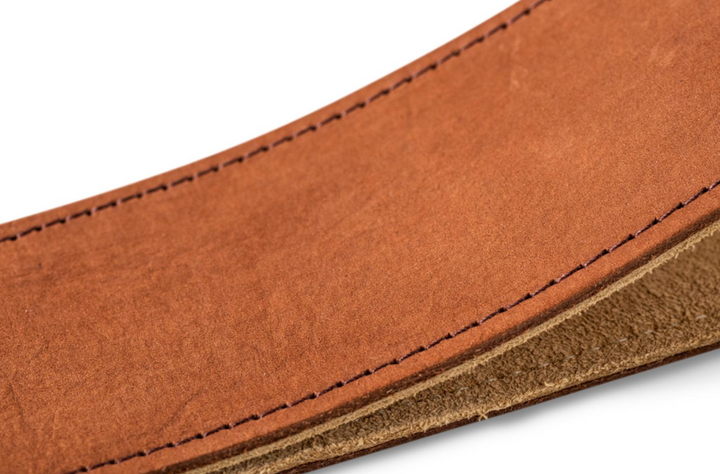 Taylor Gemstone Strap,Sanded Suede,Med Brn,2.5"