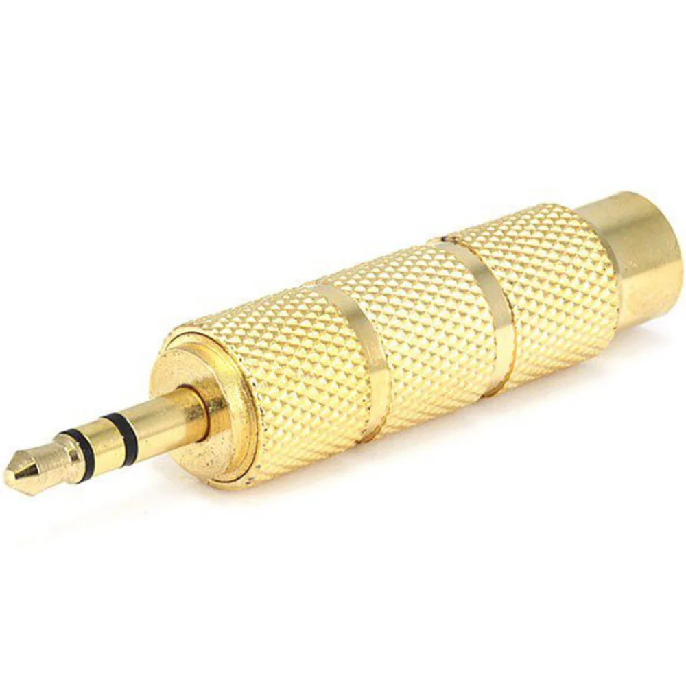 Digiflex HAAX-SK201 Metal Audio Adapter 1/8 TRS M to 1/4 TRS F