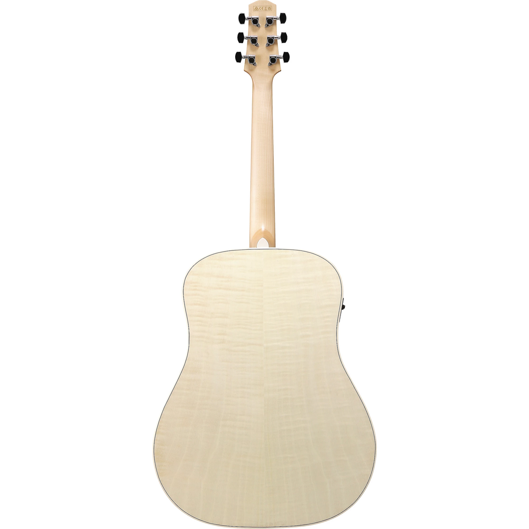 Ibanez AAD77M1EOAW Grand Dreadnought Acoustic-Electric Guitar Open Pore Antique White