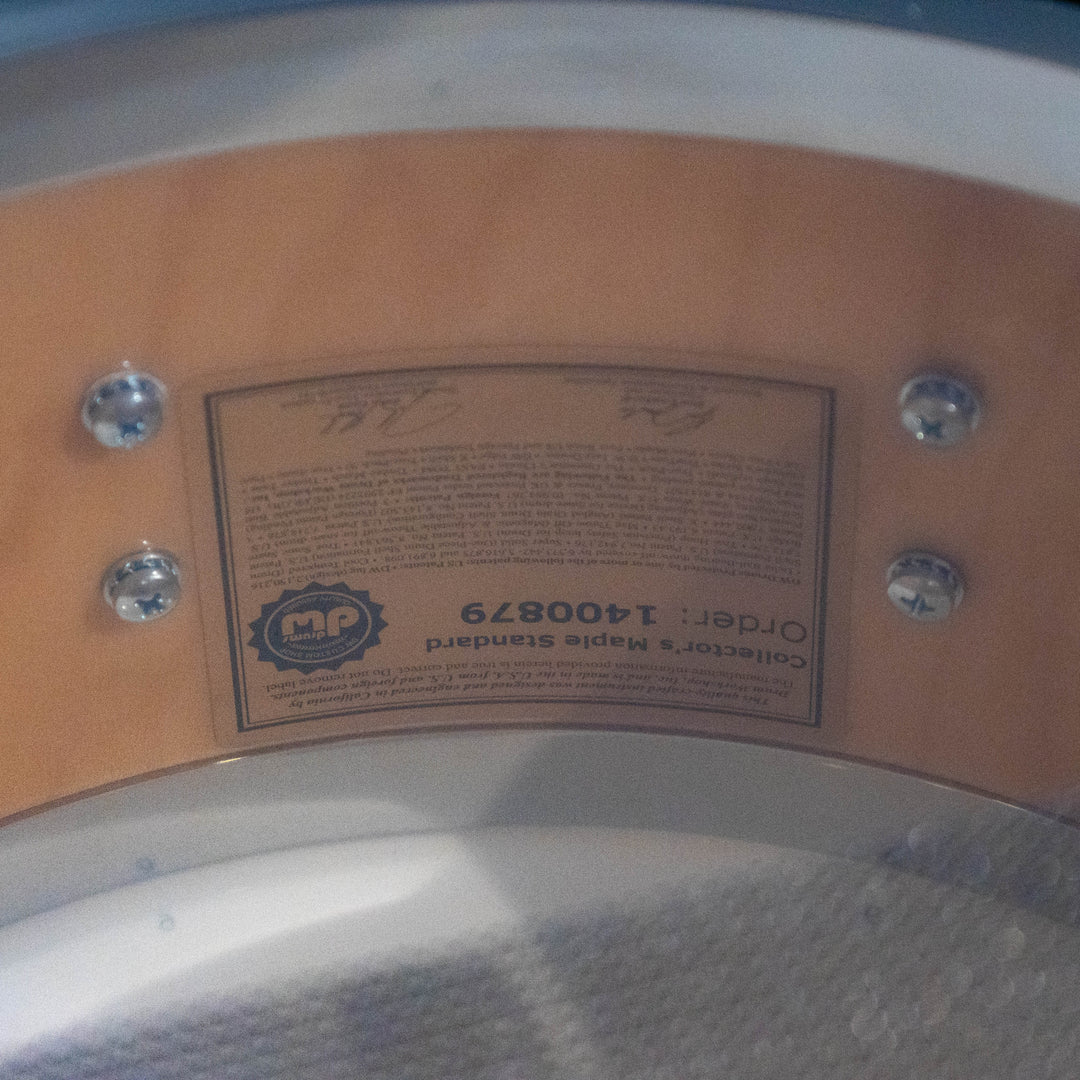 DRX16514SEC055 DW  Edge Snare Drum W/ Chrome Hardware in Ruby Glass