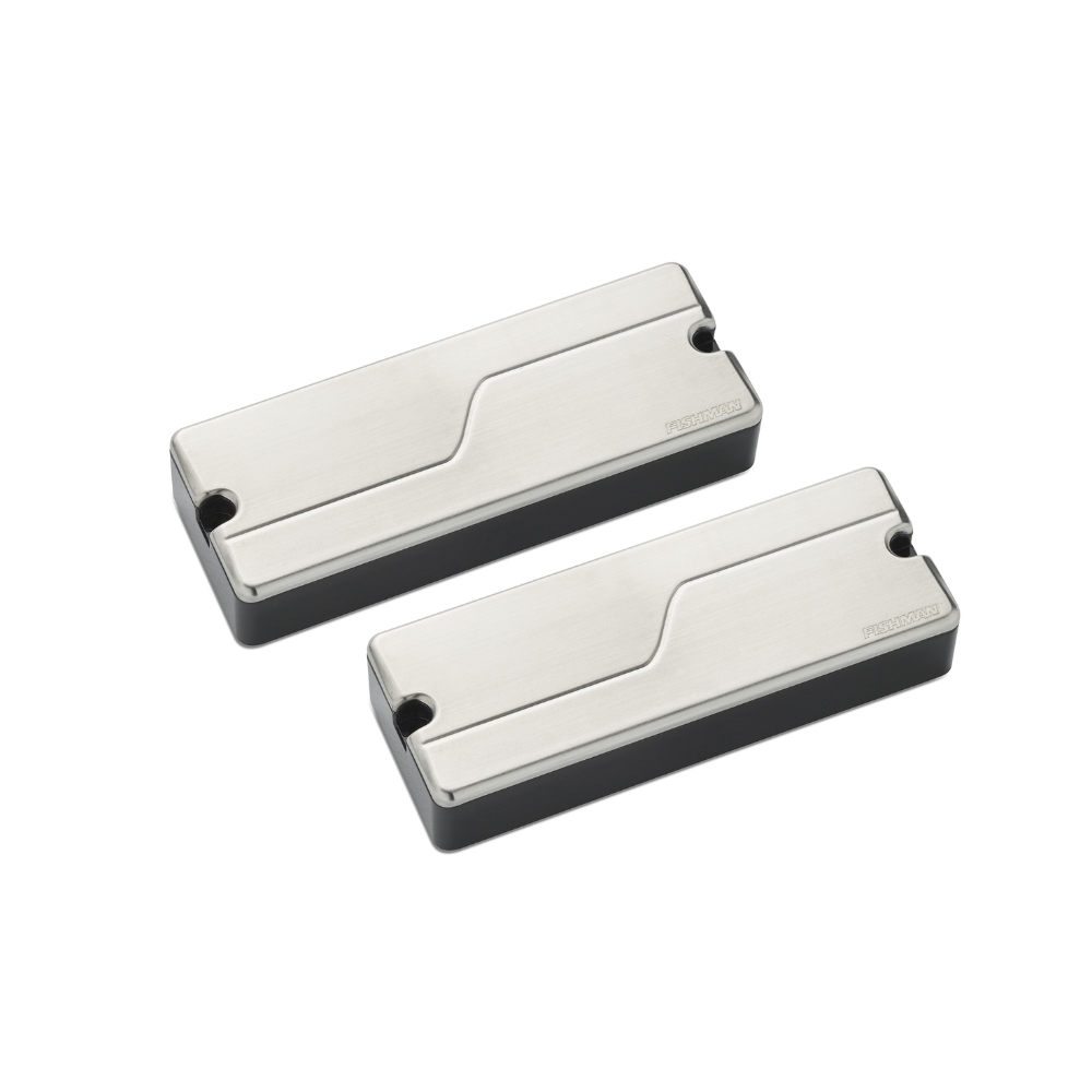 Fishman Fluence PRF-M38-SR2 Modern 3 Humbucker 8ST Set - Brushed Stainless
