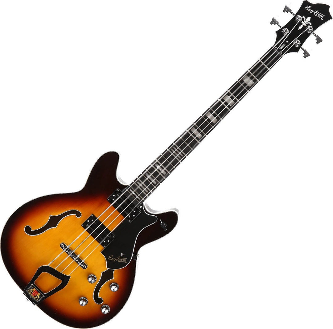 Hagstrom Vikb-tsb Viking Bass Electric Bass - Tobacco Sunburst