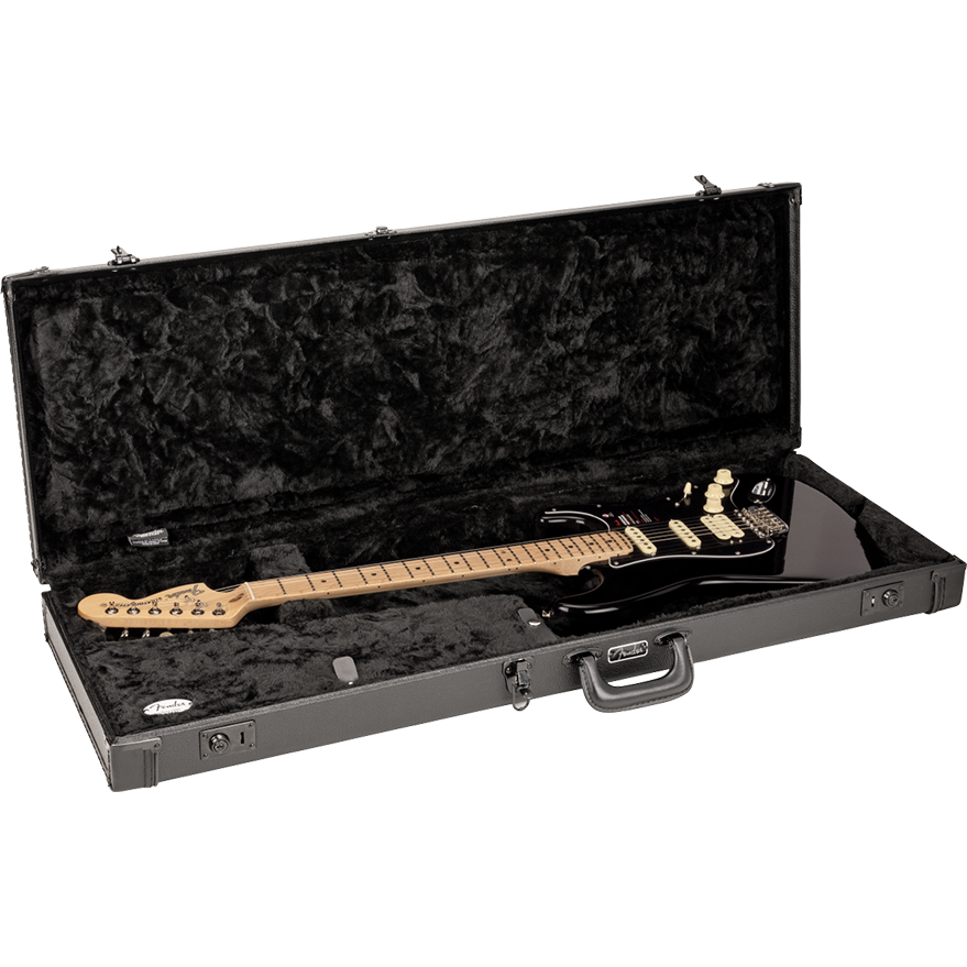 Fender Classic Series Wood Guitar Case, Strat / Tele -  Blackout