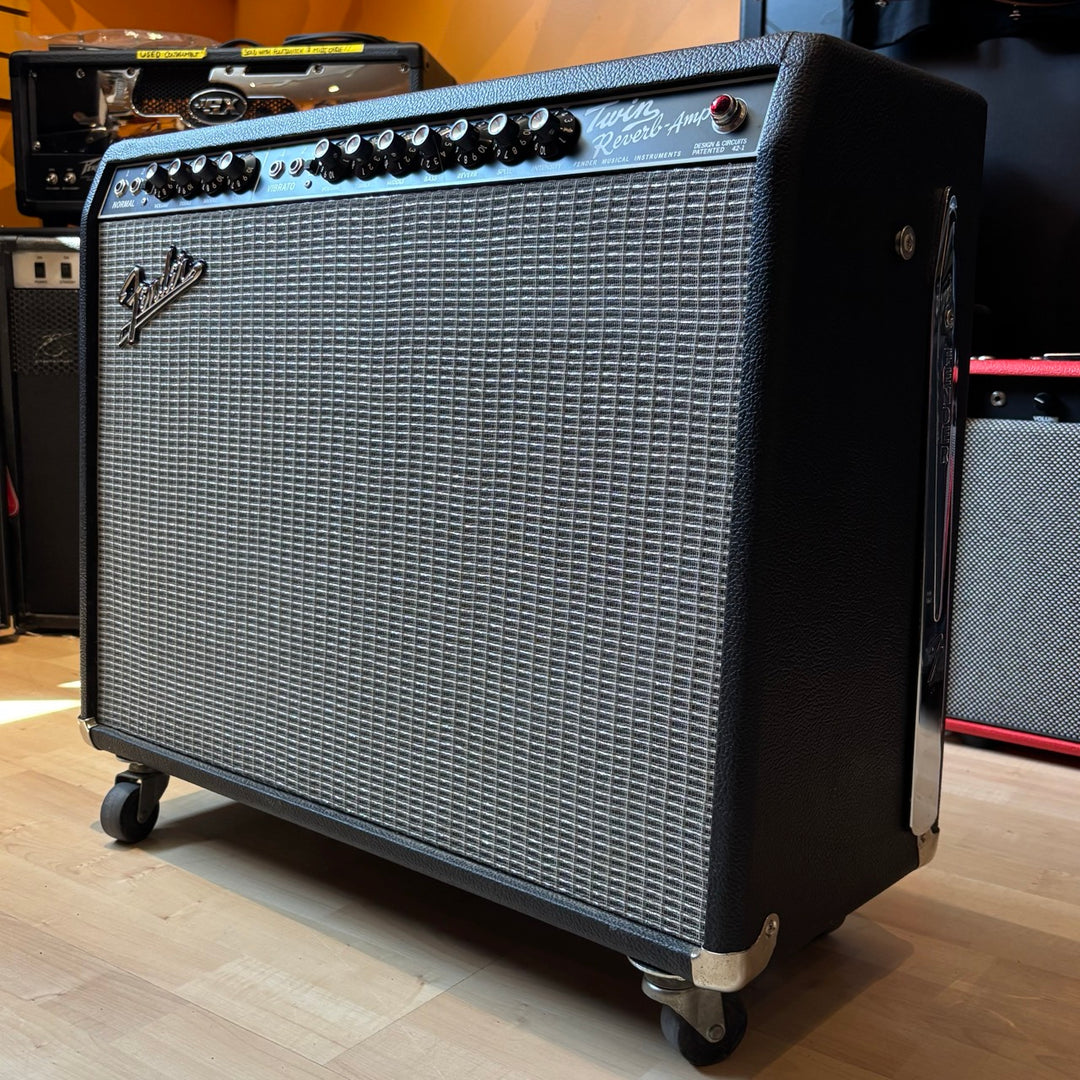Fender - '65 Reissue Twin Reverb w/ Cover, Casters & Footswitch (USA -2006) - USED