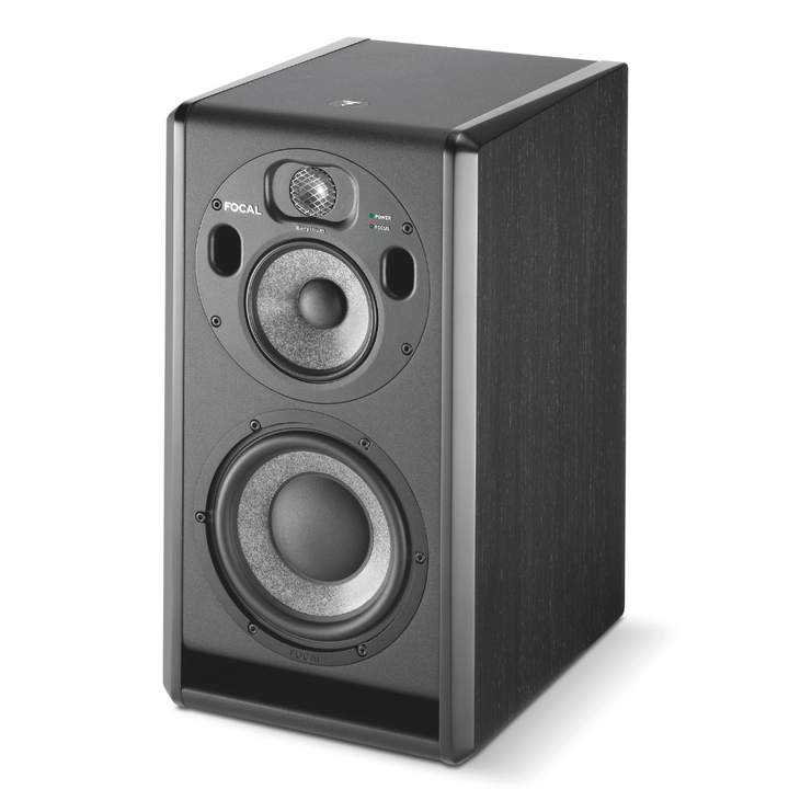 Focal TRIO 6 3-way active monitor - Black / 8" LF woofer + 5" midrange + 1" Beryllium tweeter + Dual Focus Mode - Black