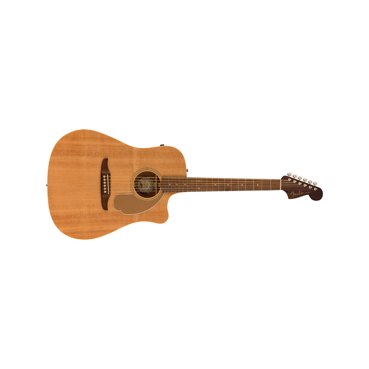 Fender California Series Redondo Player Walnut Fingerboard  Gold Pickguard - Natural