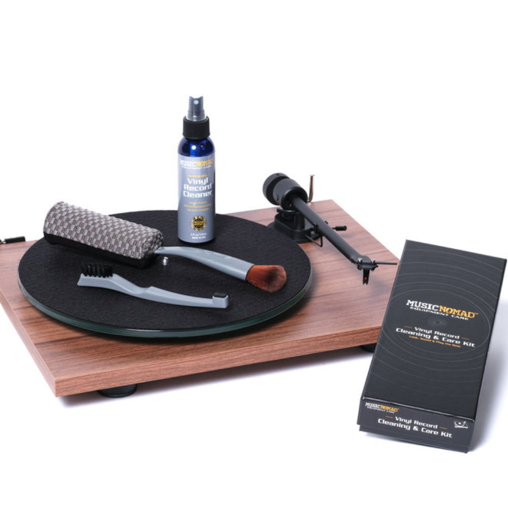 MusicNomad VINYL-RECORD-CARE-KIT 3-Piece Vinyl Record Cleaning & Care Kit