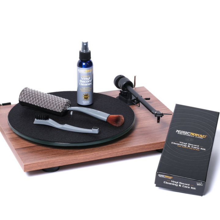MusicNomad VINYL-RECORD-CARE-KIT 3-Piece Vinyl Record Cleaning & Care Kit