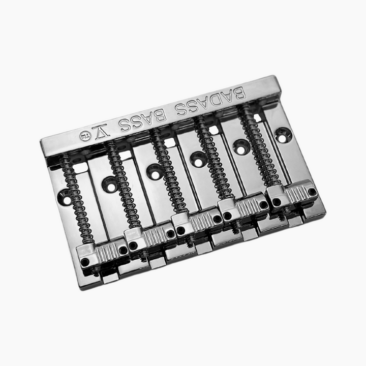 Allparts Leo Quan Badass V 5-String Bass Bridge - Chrome