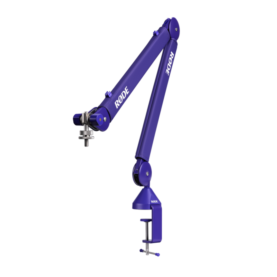 Rode Microphones PSA1+ Professional Studio Microphone Boom Arm (Purple)