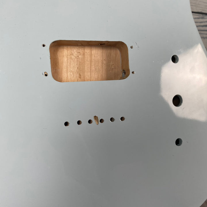 XGP Mini HH Telecaster body - Daphne Blue - USED