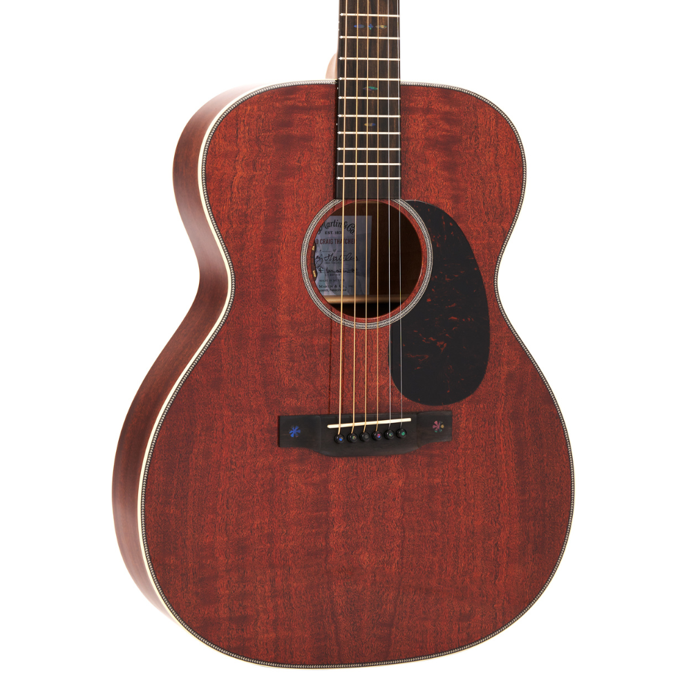 Martin 000-11E Craig Thatcher Limited Edition Satin Figured Sap/Figured Sap. w/softshell  - Limited 35pcs.
