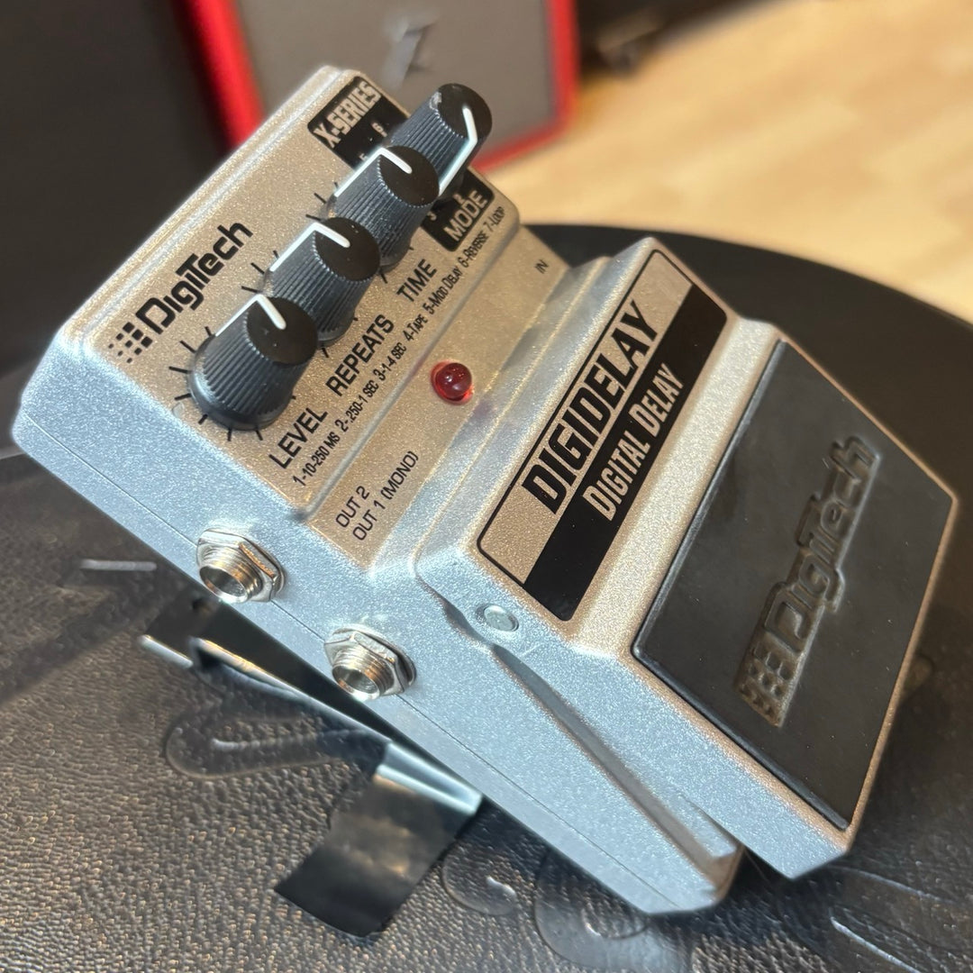 Digitech - X Series Stereo Digital Delay (Silver - No Box) - USED