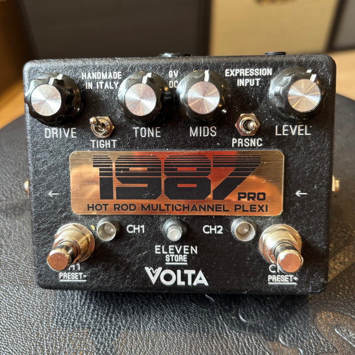 Volta - 1987 PRO  Programmable Multi Channel Plexi Pedal w/ Box & Full User Manual - MINT - USED