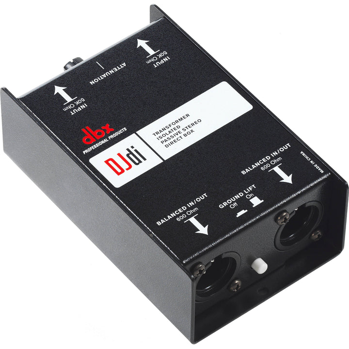 DBX DJDI 2-channel Passive Direct Box