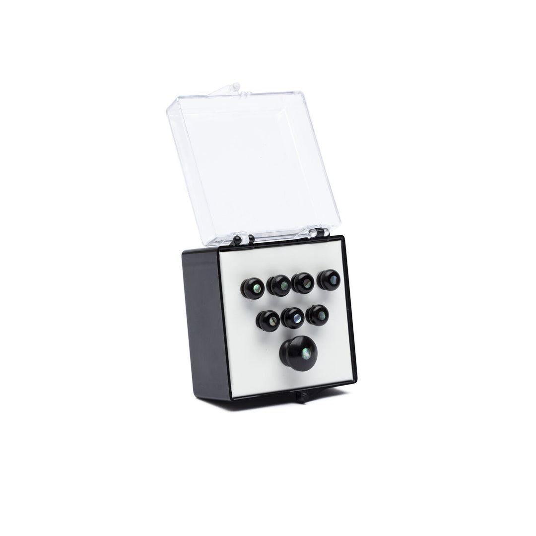 Martin 18APP50 Paua Pearl – Pin Set of 8, Martin Ebony