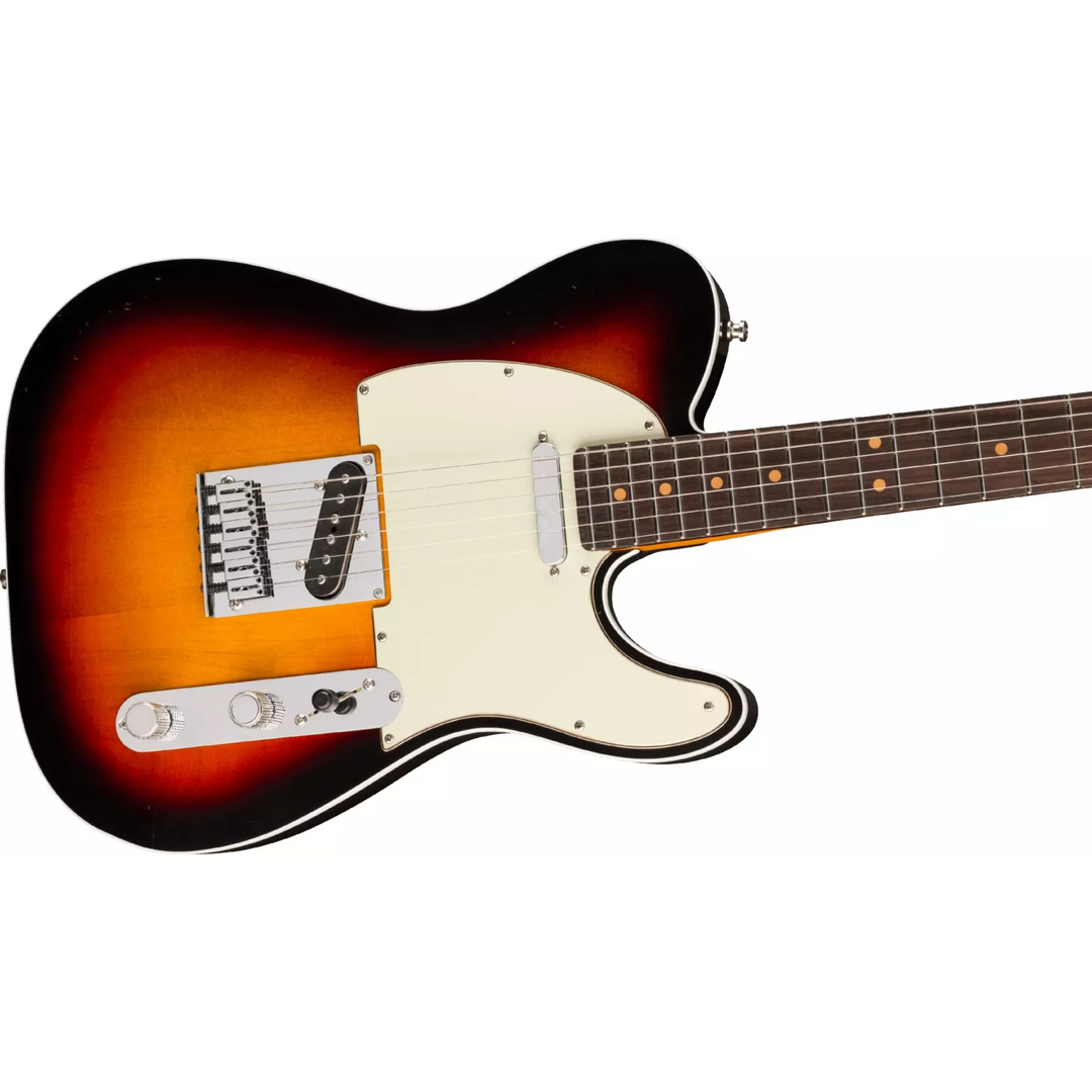 Fender American Ultra Luxe '60s Telecaster Custom  (3-Color Sunburst) Electric Guitar