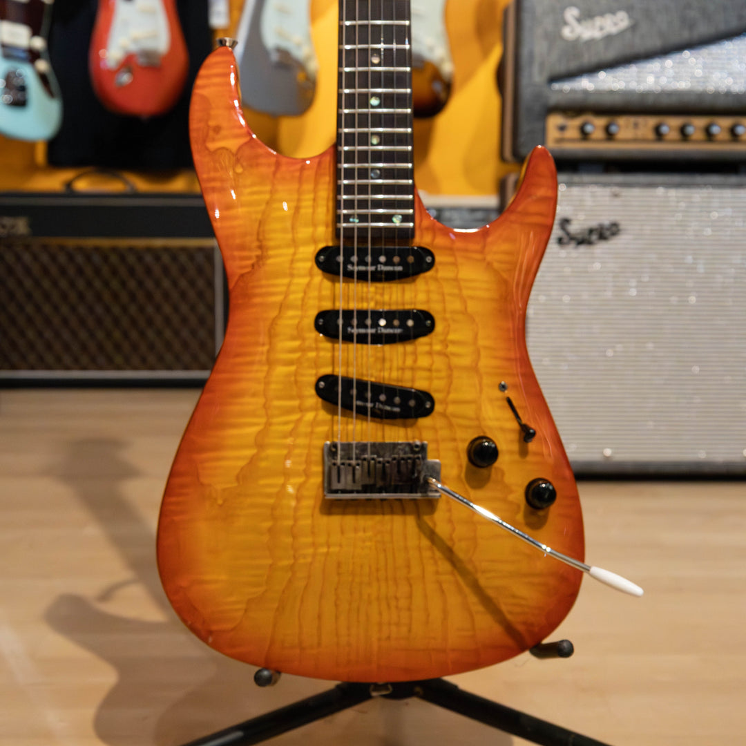 Fender - LTD Edition Showmaster Super Strat Set Neck w/ Duncan SSL-52 Set (2004) - USED Electric Guitar