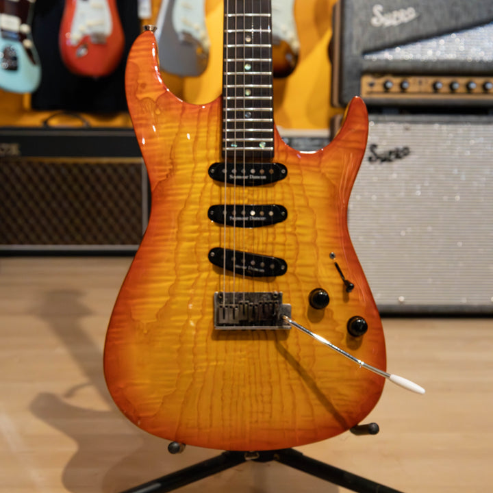 Fender - LTD Edition Showmaster Super Strat Set Neck w/ Duncan SSL-52 Set (2004) - USED Electric Guitar