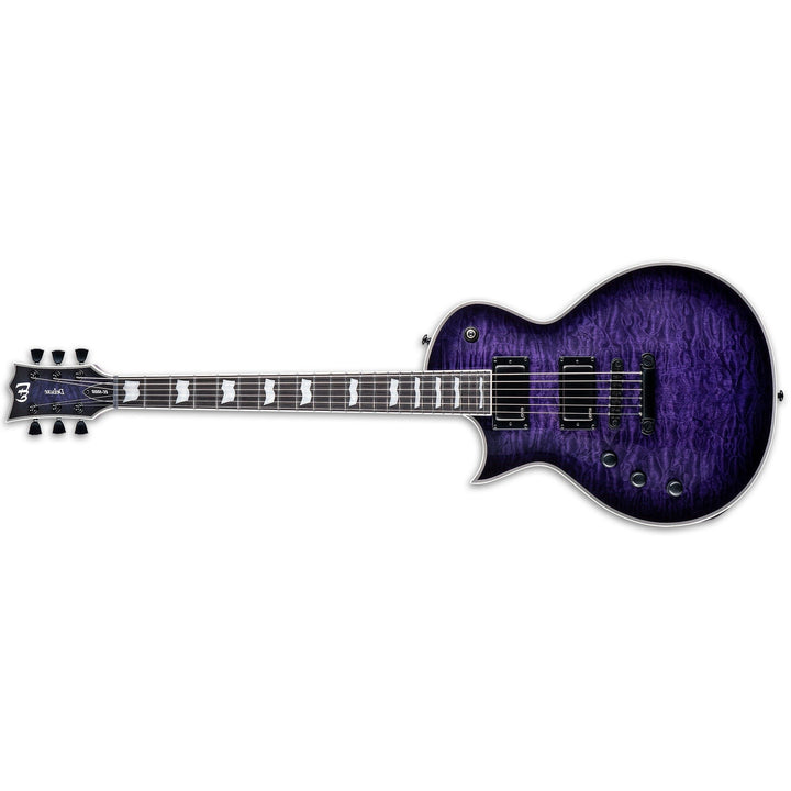 ESP LTD EC-1000/QM  (See Thru Purpler Sunburst) LEC1000QMSTPSBLH