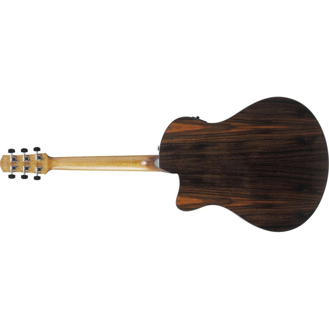 Ibanez Advanced Auditorium Acoustic-Electric (Transparent Charcoal Burst) AAM70CETBN