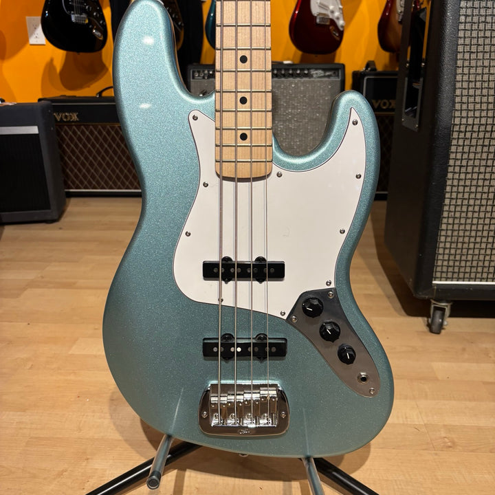 G&L - Tribute Series Jazz Bass - Lake Placid Blue w/ Hipshot D-Tuner Upgrade ( No Case Or Bag ) - USED