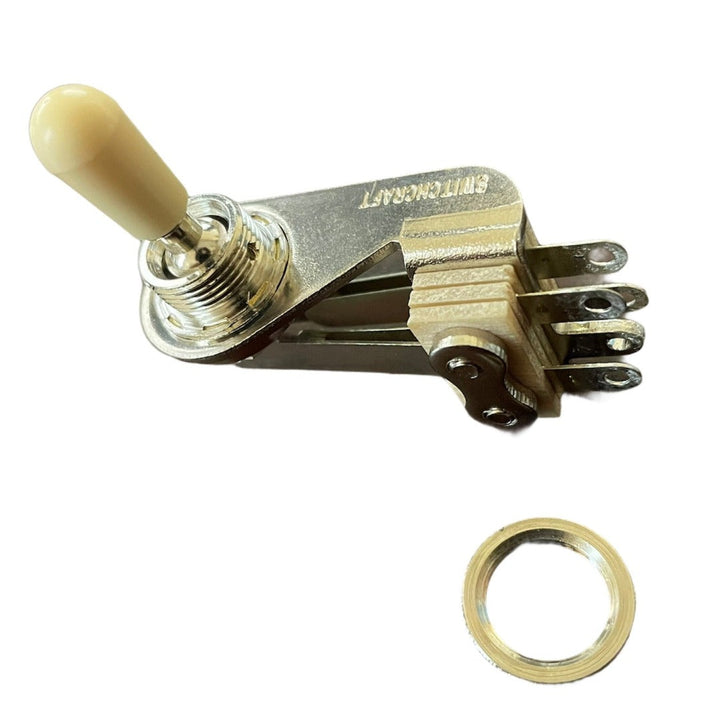 Allparts EP-4365-B00 Switchcraft Right Angle Toggle - 15 Piece Bulk Pack